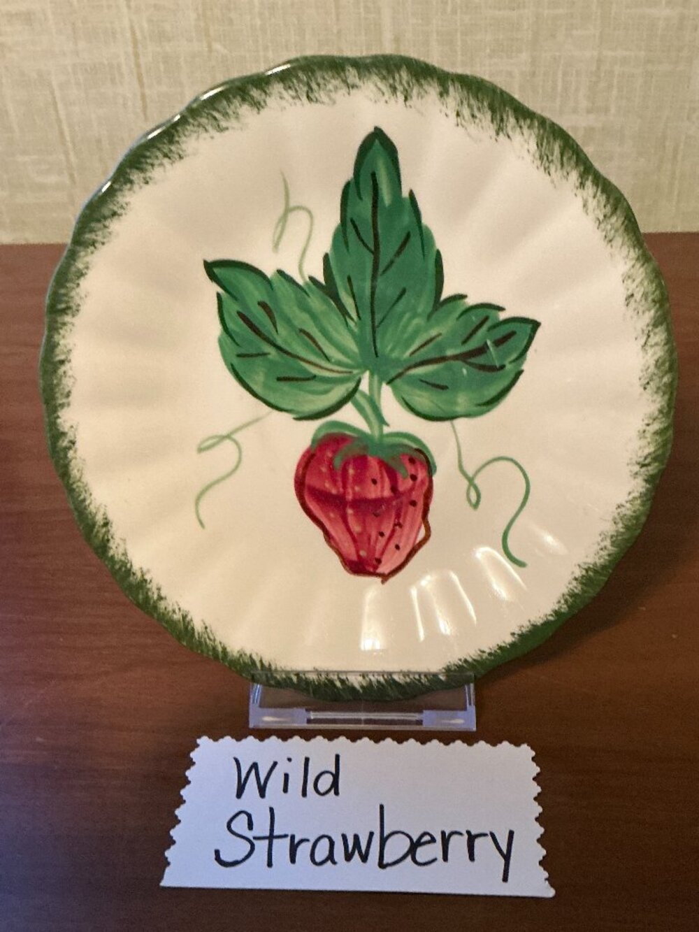 Blue Ridge Southern Pottery Wild Strawberry